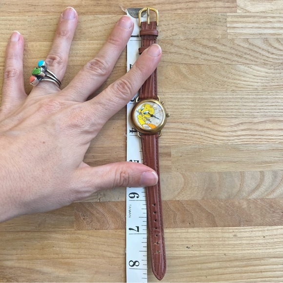 Vintage Armitron musical looney tunes tweety bird flute watch NEW BATTERY - Picture 8 of 8